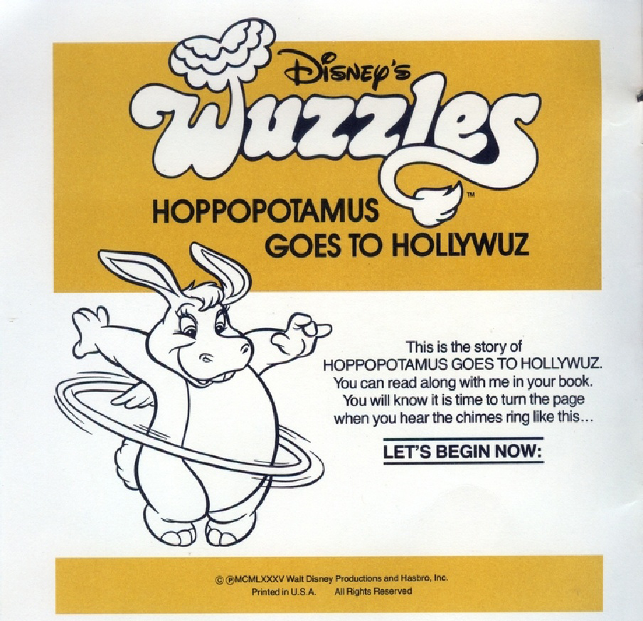 Wuzzles - Hoppopatamus Goes to Holleywuz (02),绘本,绘本故事,绘本阅读,故事书,童书,图画书,课外阅读